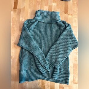 Teal oversized sweater